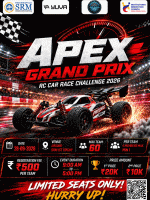 APEX GP 2026 RC Car Race Challenge Poster
